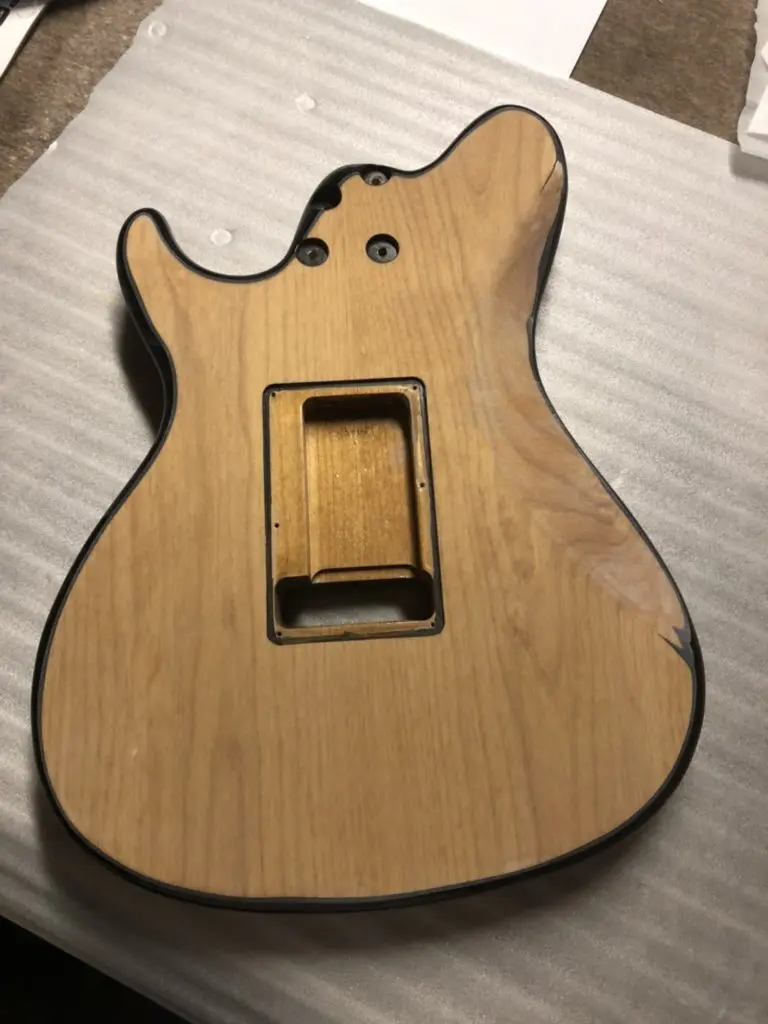 Sugi Rainmaker リフィニッシュetc・・・ | Guitar works Roost