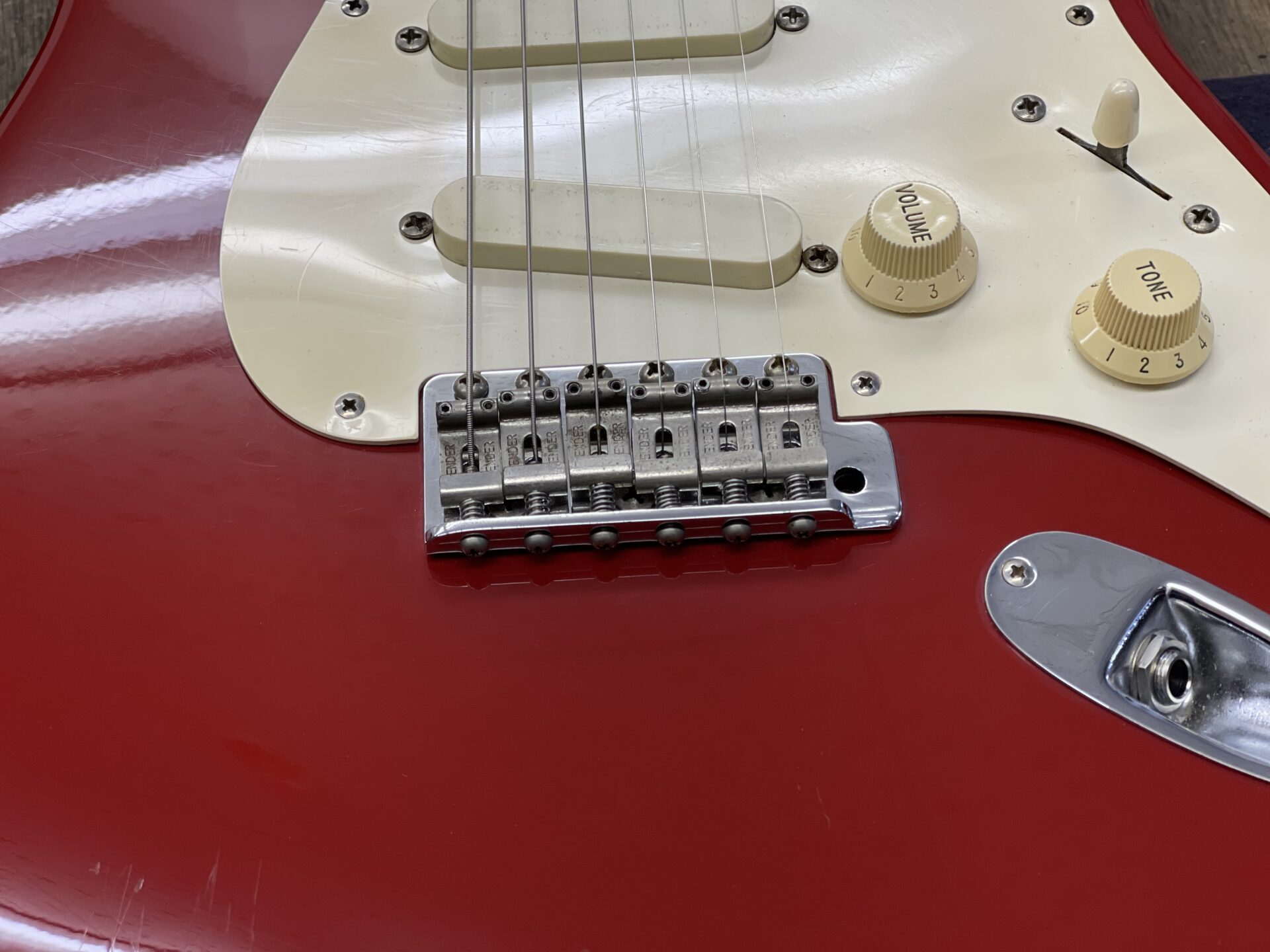 Fender EC ST 全体調整 – Guitar works Roost