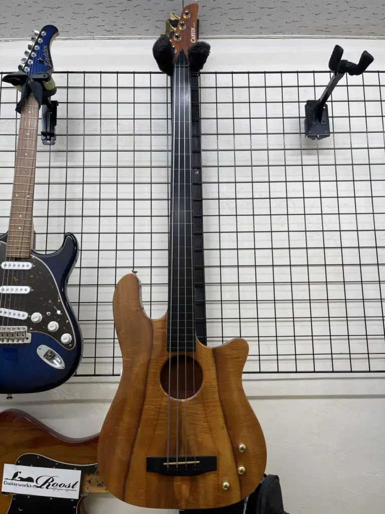 Carvin AC-50 (フレットレス) Carvin electro-acoustic bass AC 50 F fretless presented by